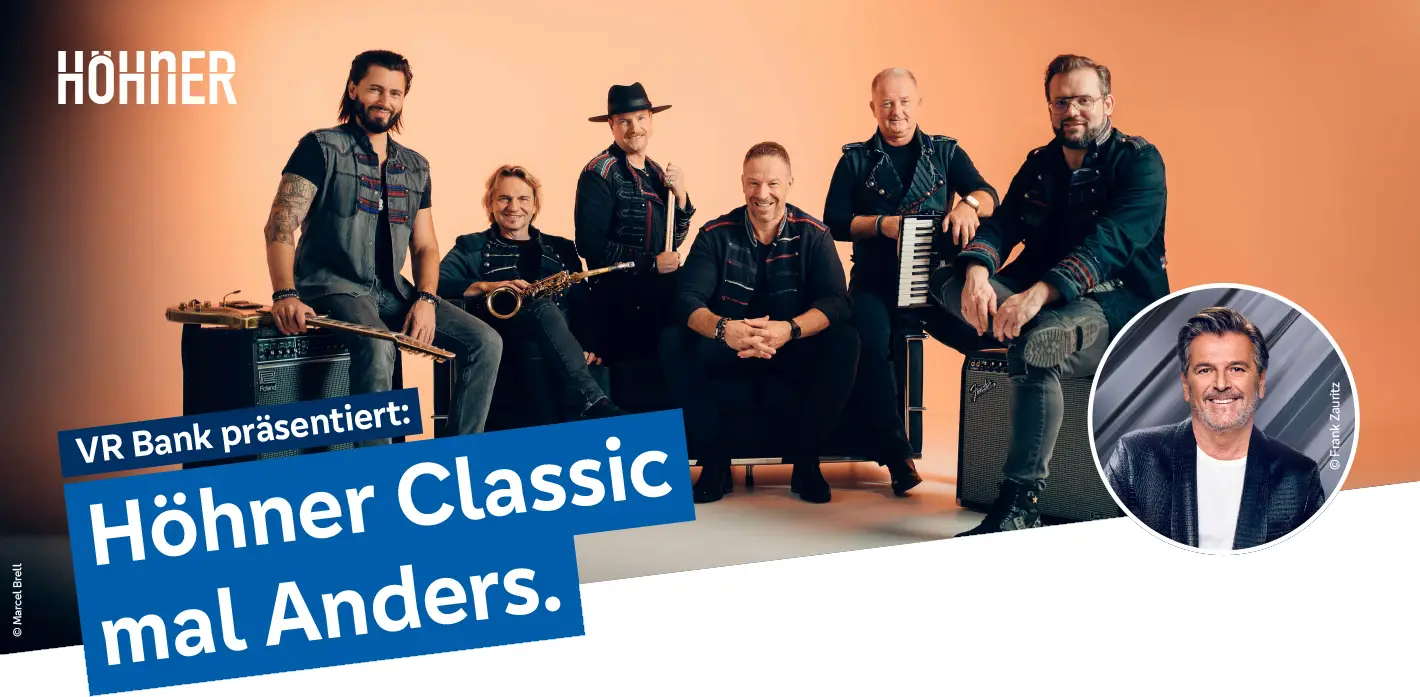 Ein einmaliges Konzert mit den HÖHNERN, Thomas Anders und philharmonischem Orchester.